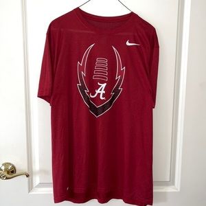 🏈 🐘 Nike Alabama Crimson Tide Dri-Fit Tee